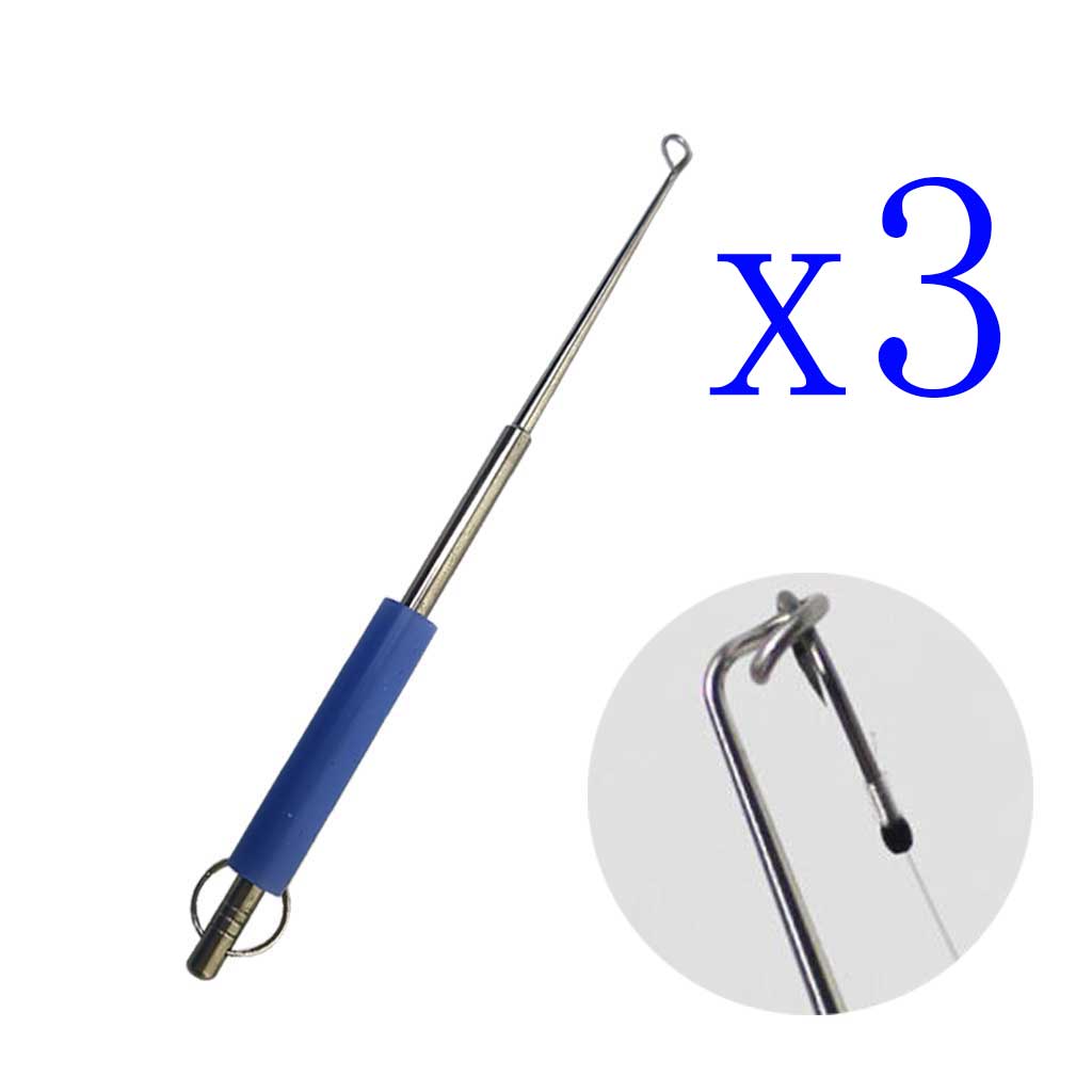 Used Fishing Equipment Near Me - 3-Pack Stainless Steel Fish Hook Remover
