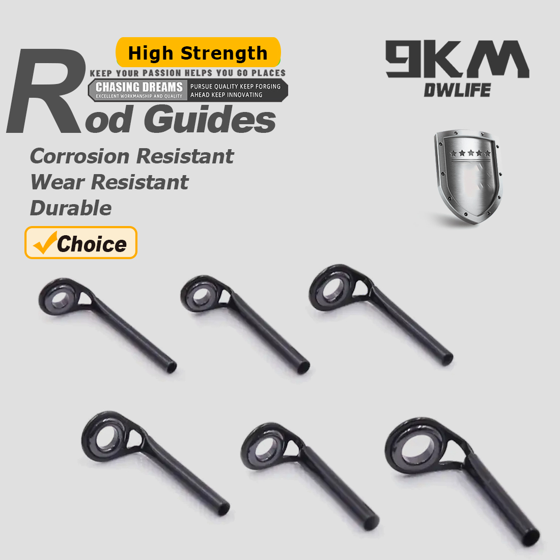 Fishing Equipment Guide - Fishing Rod Guides 5~10pcs MKT Fishing