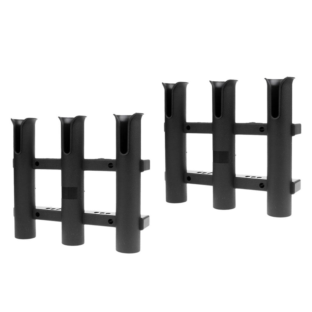 Fishing Equipment Rod - Black PP Fishing Rod Holder Rack