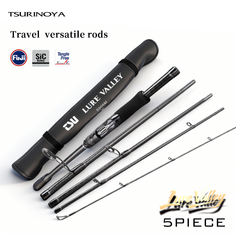 Fishing Equipment Guide - TSURINOYA LURE VALLEY Travel rod 5