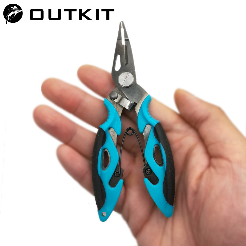Used Fishing Equipment Near Me - OUTKIT Multifunctional Fishing Pliers Line Cutter