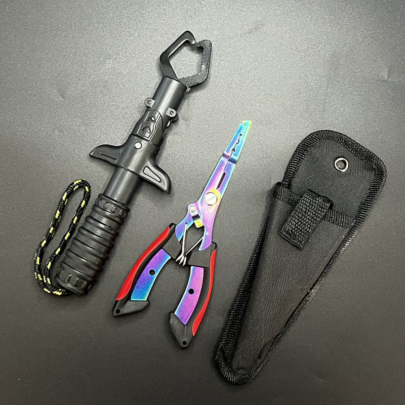 Used Fishing Equipment Near Me - Fishing Pliers and Gripper Set, Fish