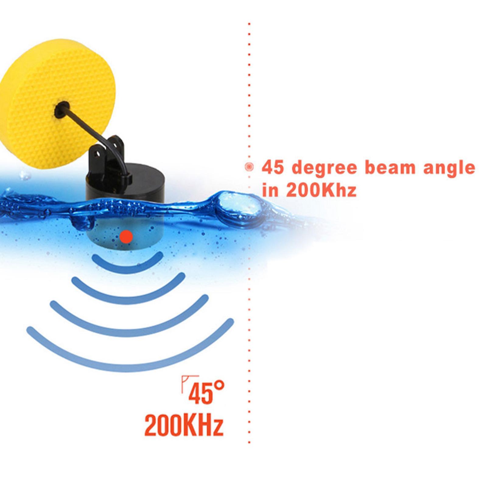 Fishing Equipment English - Portable Fish Finder Detector Sonar Depth