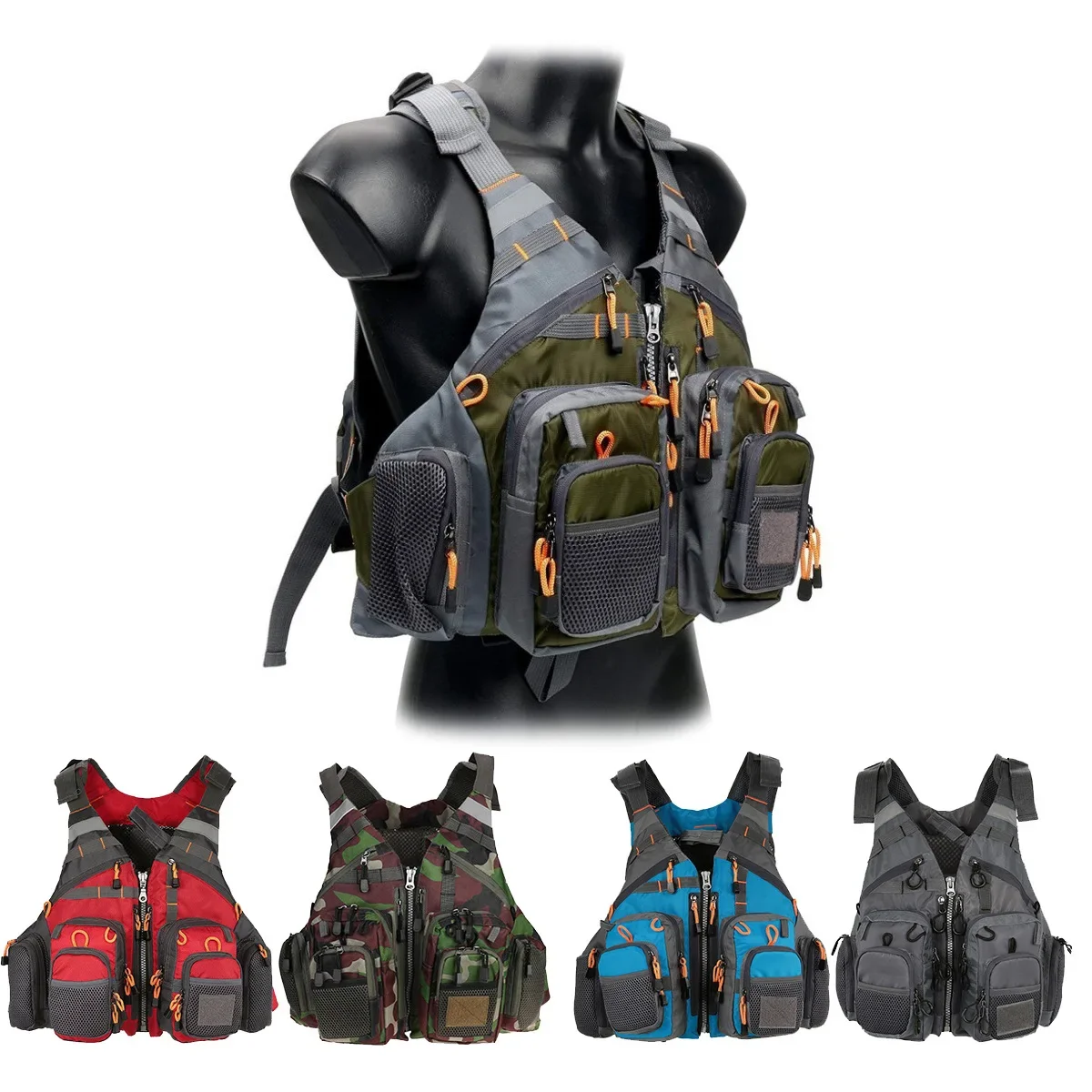 Adjustable Fishing Vest Breath - Fishing Vest Jacket 评论和价格