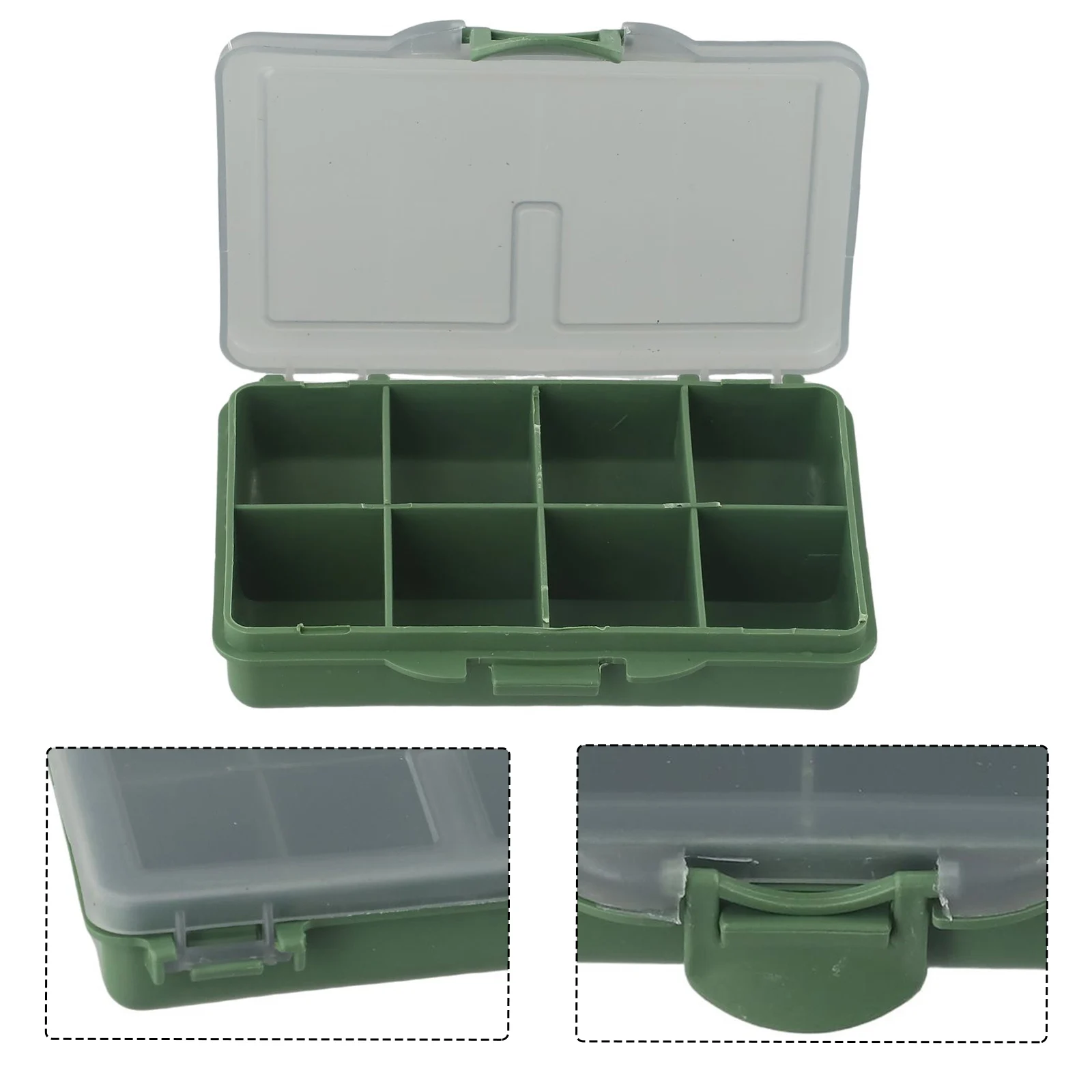 1-8 Compartments Storage Box C - Fishing Equipment Box 评论和价格