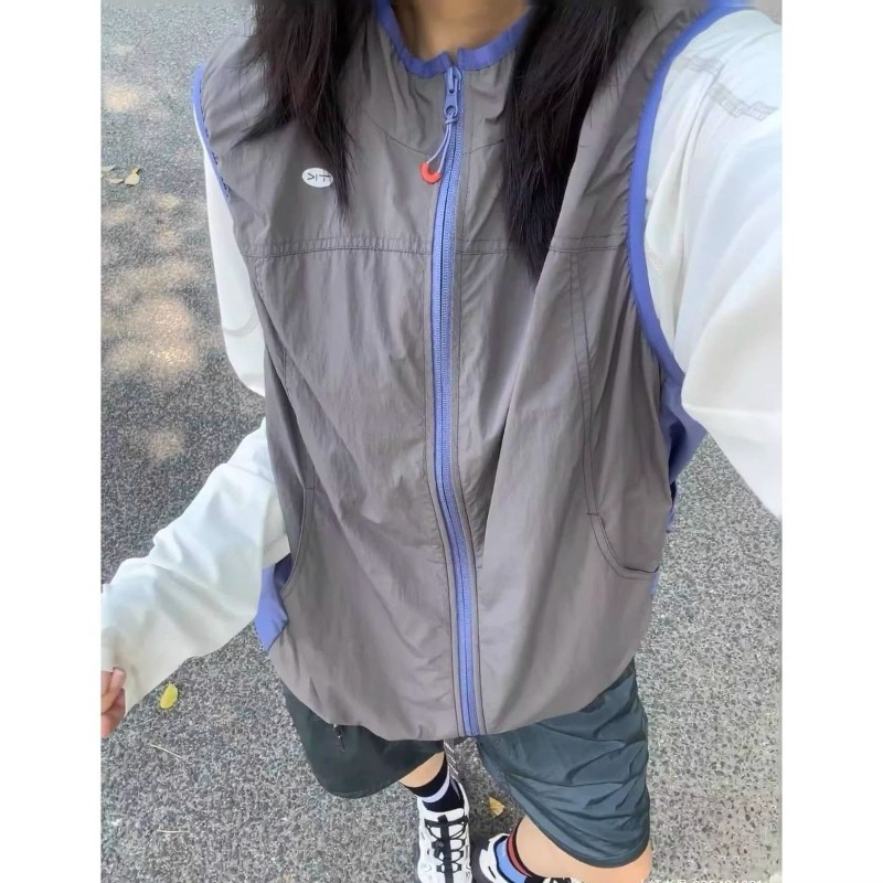 Summer Y2K Lightweight Sports  - Fishing Vest Jacket 评论和价格