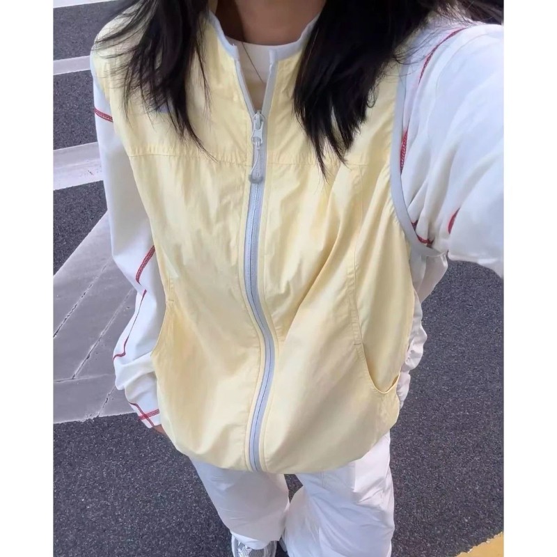 Summer Y2K Lightweight Sports  - Fishing Vest Jacket 评论和价格