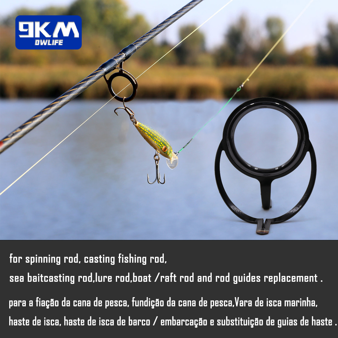 Fishing Rod Repair Kit Spinnin - Fishing Equipment Rod 评论和价格