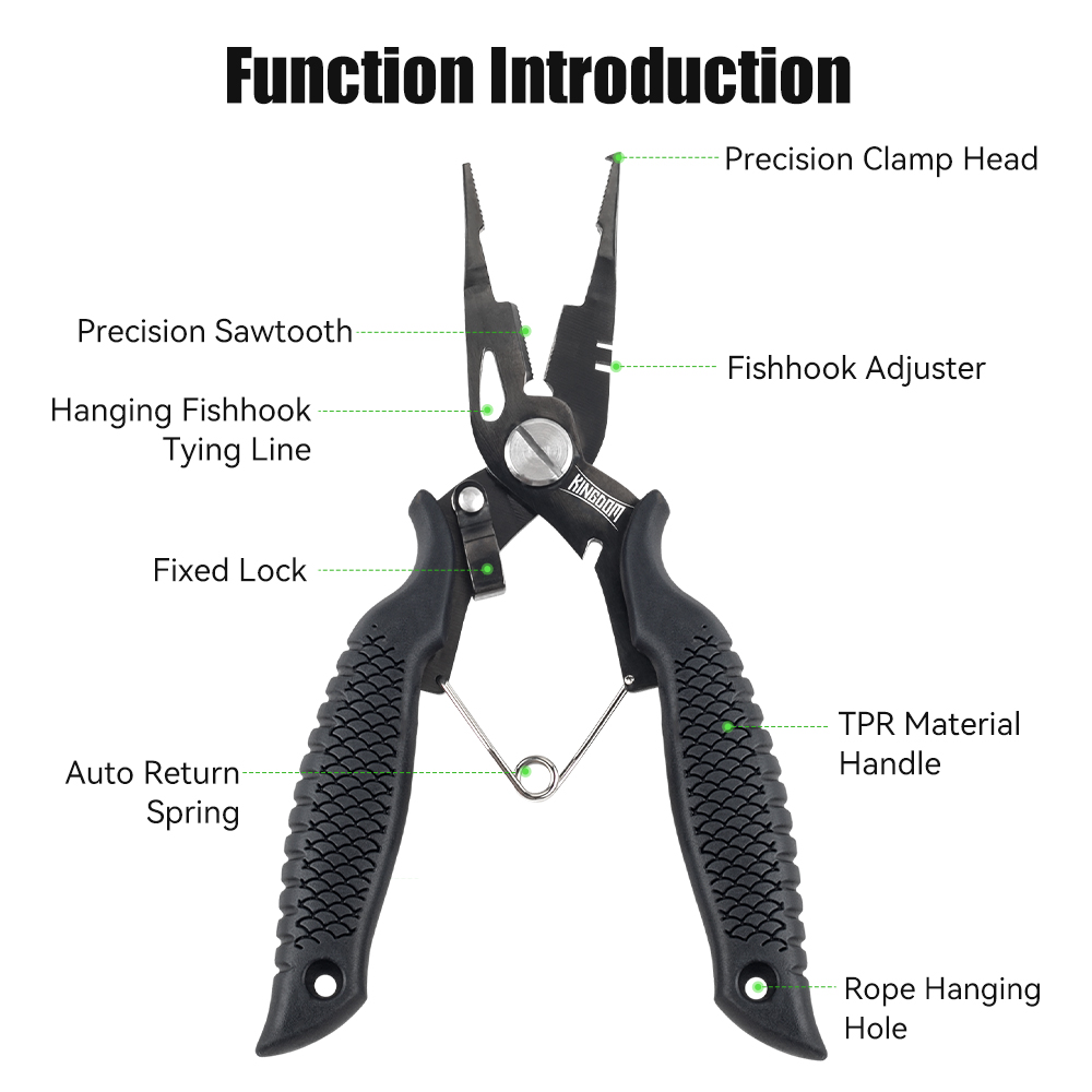 Kingdom Fishing Pliers Multifu - Used Fishing Equipment Near Me 评论和价格