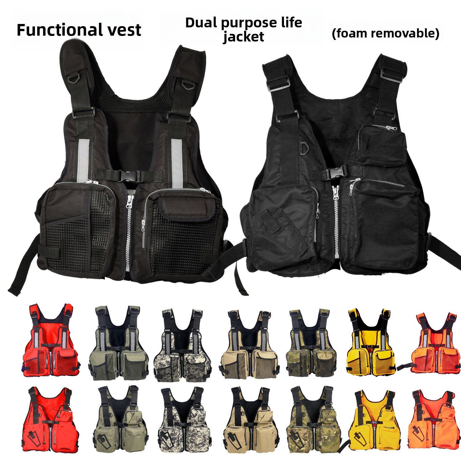 Lure Fishing Life Jacket for A - Fishing Vest Jacket 评论和价格