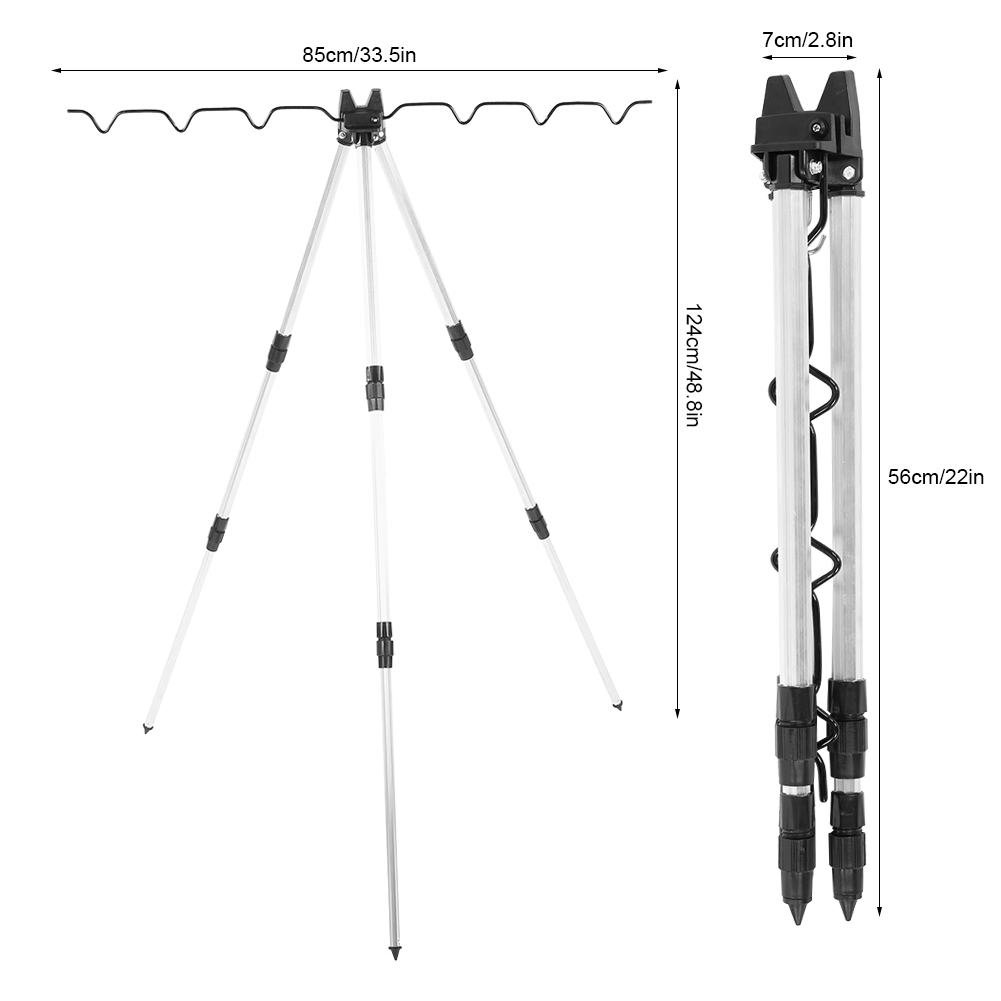 Fishing Pole Tripod Holders Mu - Fishing Equipment Rod 评论和价格