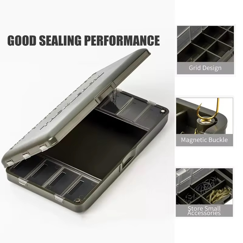 Large Capacity Hard PVC Tackle - Fishing Equipment Box 评论和价格