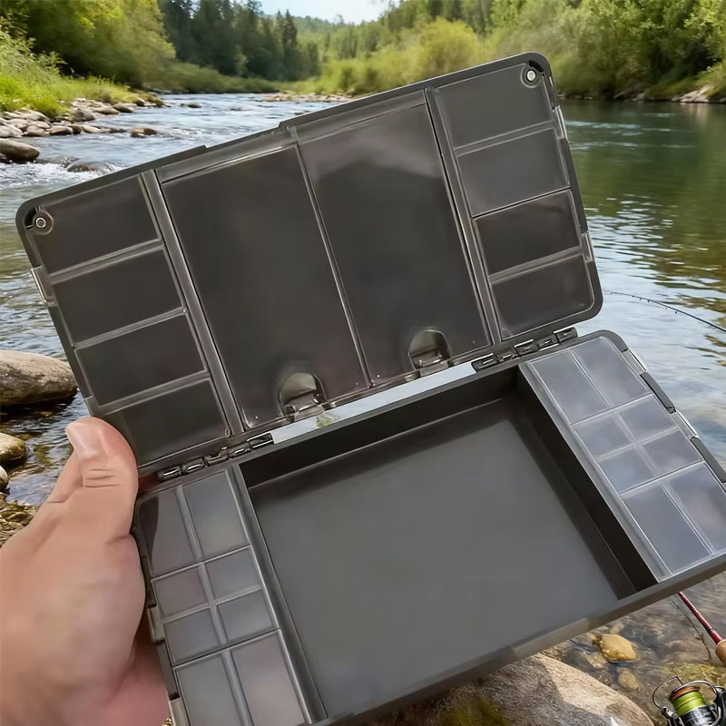 Large Capacity Hard PVC Tackle - Fishing Equipment Box 评论和价格