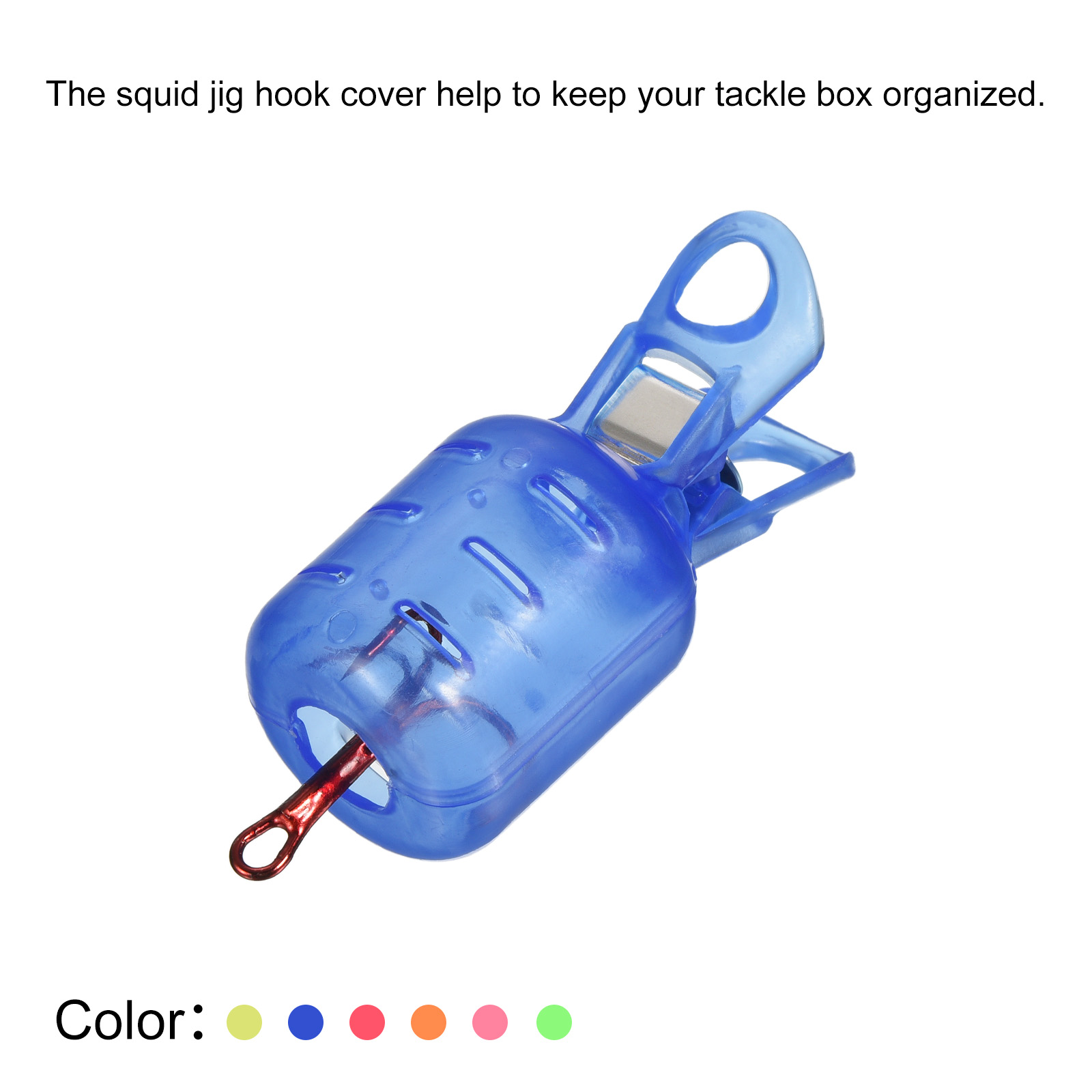 10pcs Small Size Squid Jig Hoo - Fishing Equipment Box 评论和价格