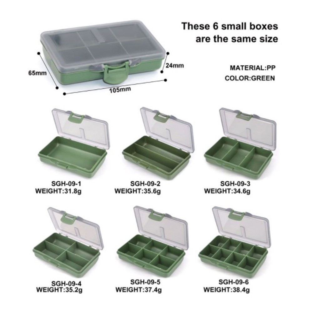 4/8grids Separate Storage Box, - Fishing Equipment Box 评论和价格