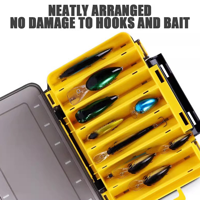New Double Sided Fishing Lure  - Fishing Equipment Box 评论和价格