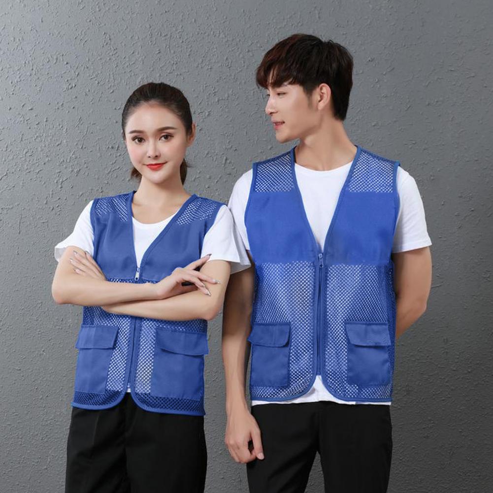 Fishing Vest Hollow Out Zipper - Fishing Vest Jacket 评论和价格
