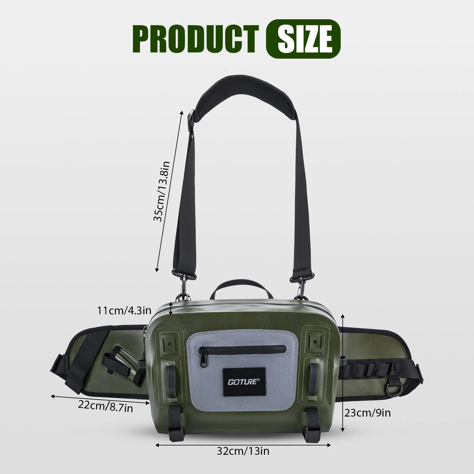 Gtoure Waterproof Fishing Tack - Fishing Equipment Box 评论和价格