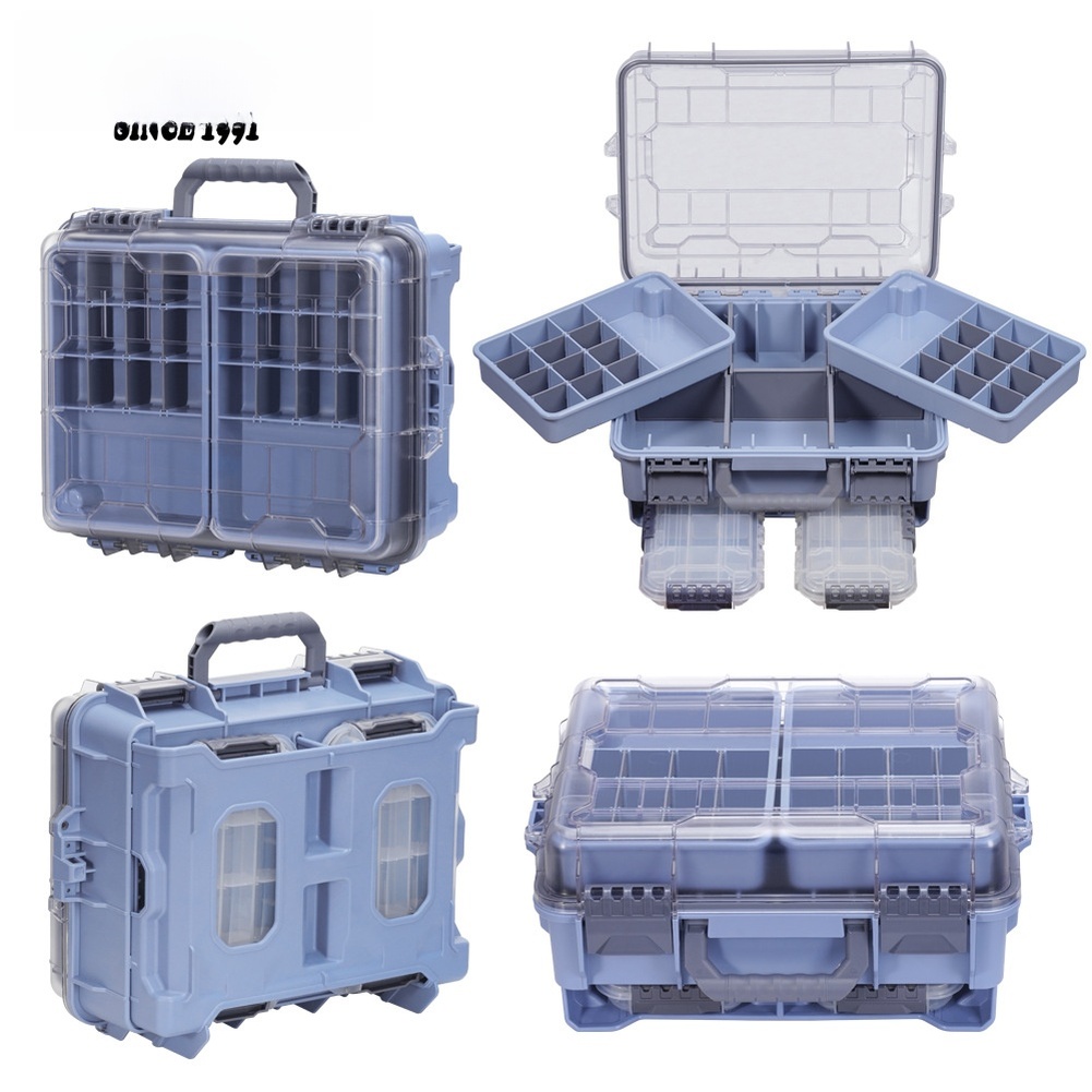 1pc Waterproof Double Layer Po - Fishing Equipment Box 评论和价格
