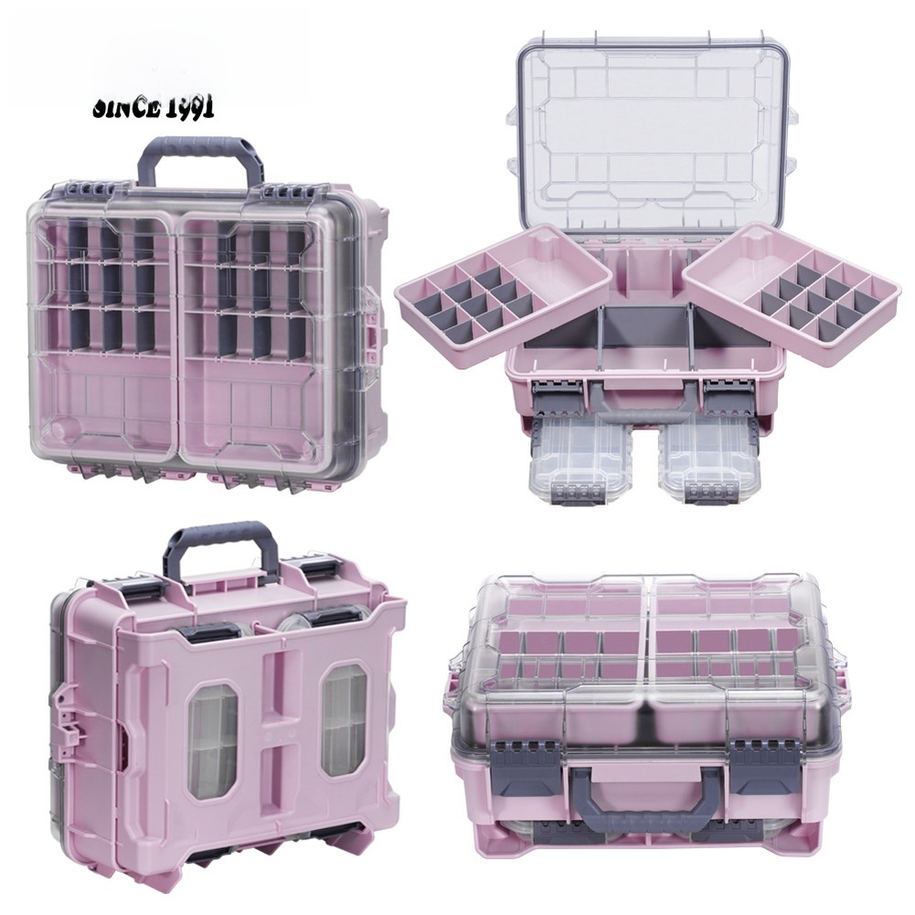 1pc Waterproof Double Layer Po - Fishing Equipment Box 评论和价格