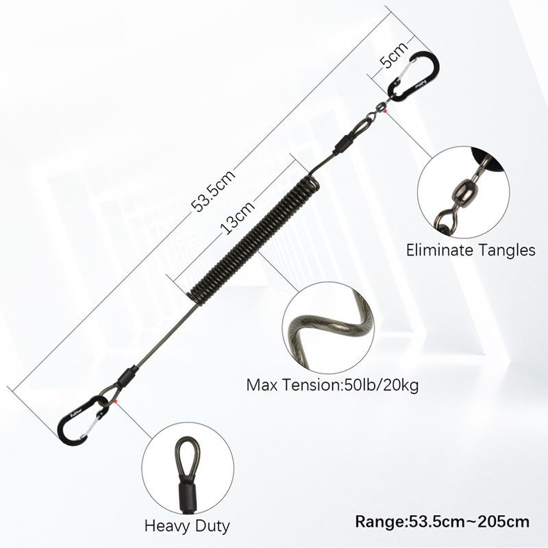 fishing tools Coiled Lanyards  - Fishing Equipment Rod 评论和价格