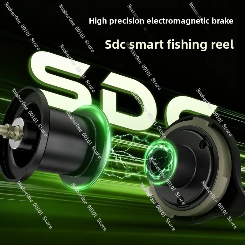 Electronic Magnetic Brake Fish - Baitcasting Reel 评论和价格