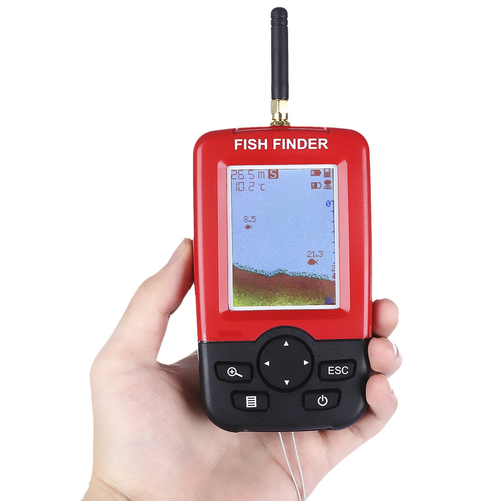 100M Portable Sonar Fish Finde - Fishing Equipment English 评论和价格
