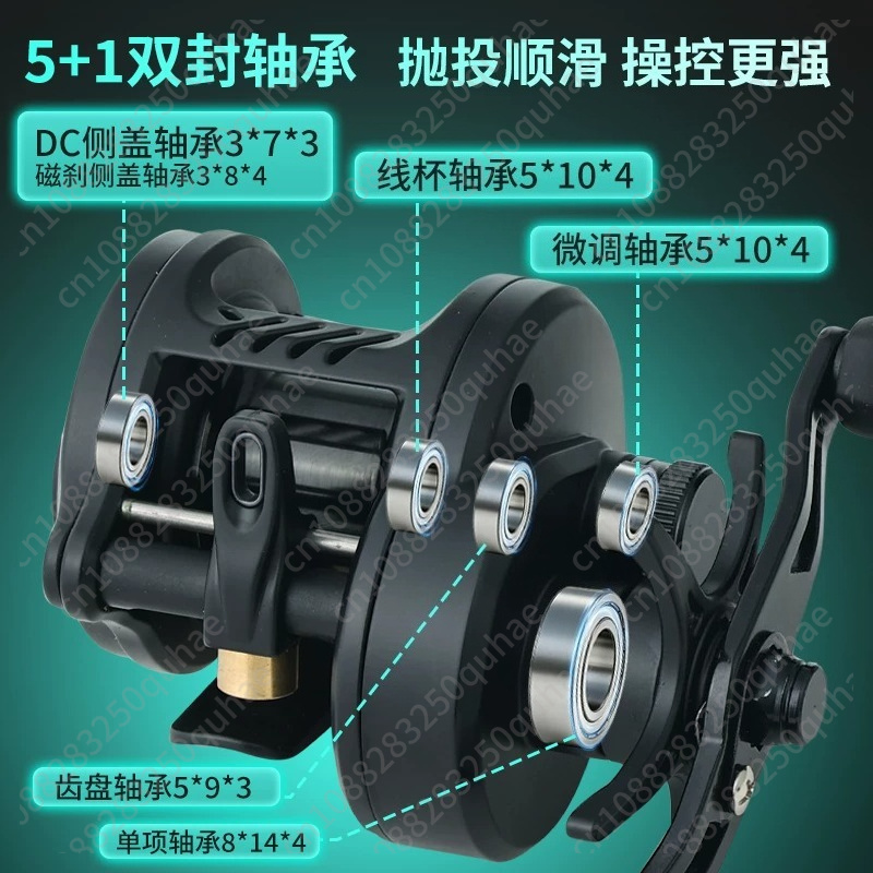 Micro Lure DC Reel, Dual-Use D - Baitcasting Reel 评论和价格
