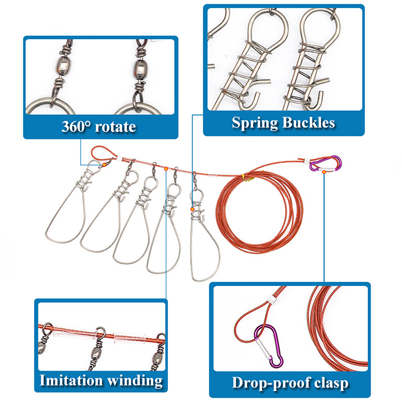 Fish Lock Buckle With Reel Sta - Fishing Equipment Guide 评论和价格