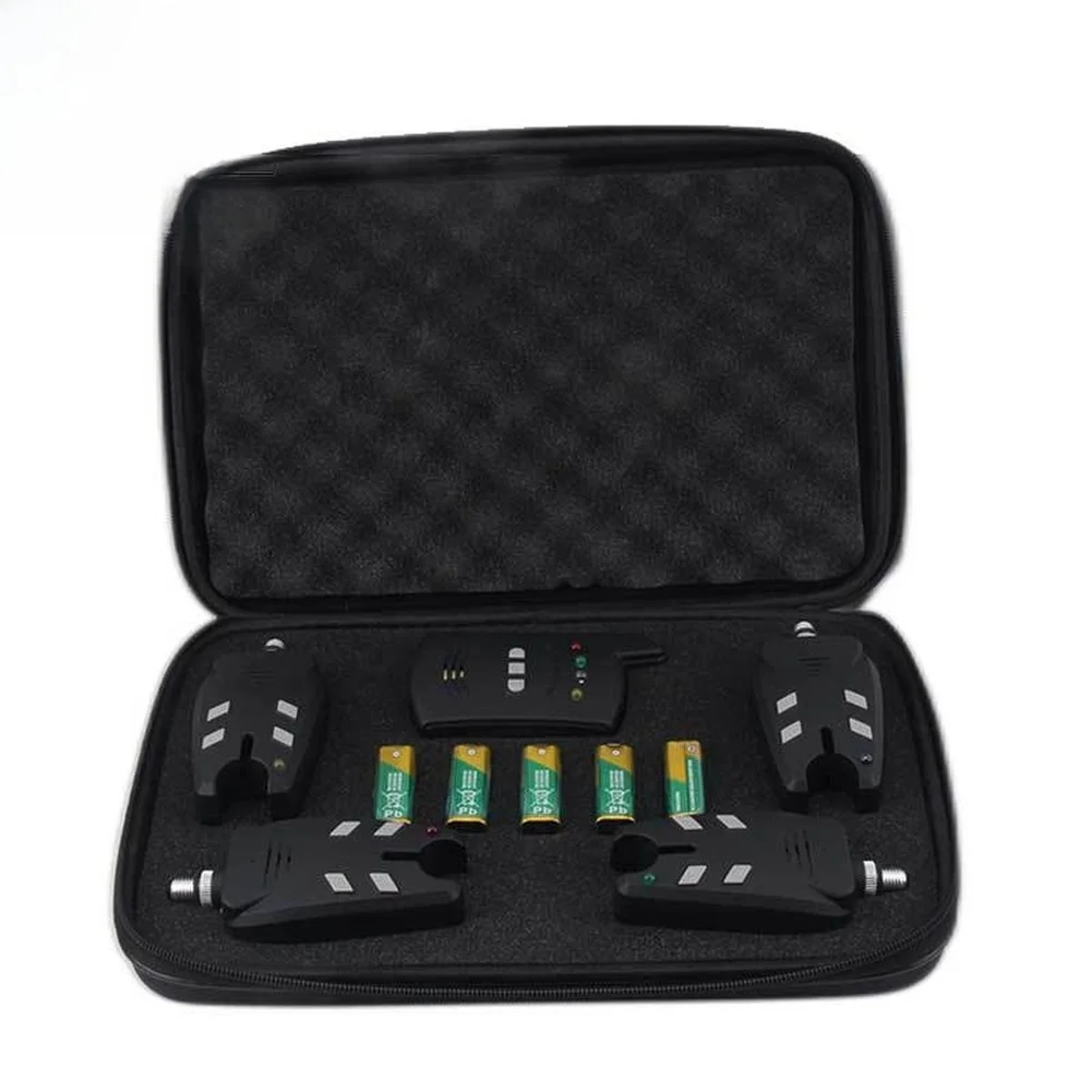 Fishing Alarm Set Box 1+4 With - Fishing Equipment Box 评论和价格