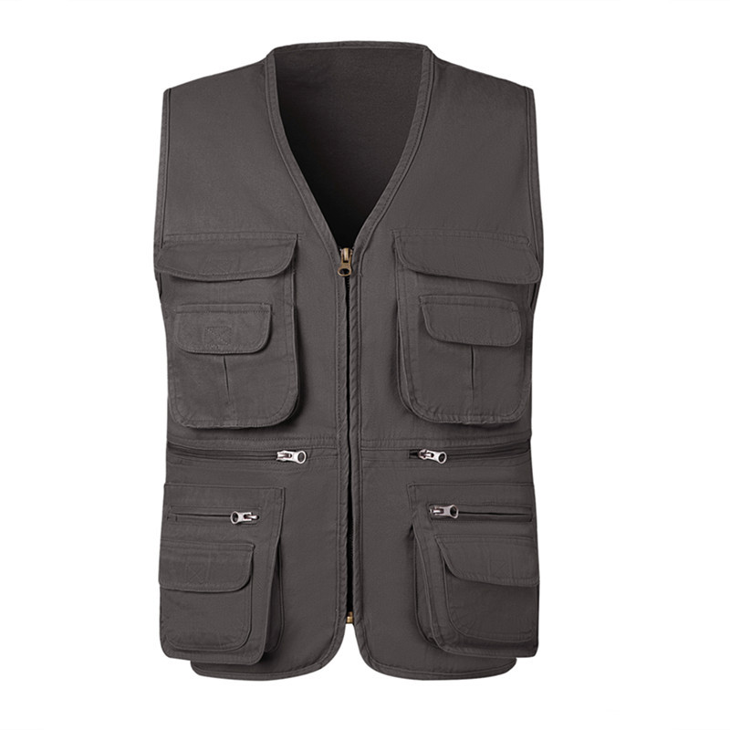 Summer Men Tactical Hiking Fis - Fishing Vest Jacket 评论和价格
