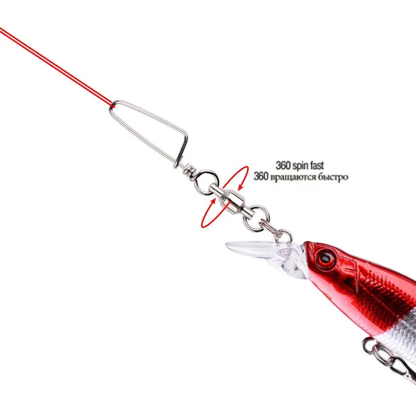 50pcs Fishing Ball Bearing Swi - Fishing Equipment Box 评论和价格