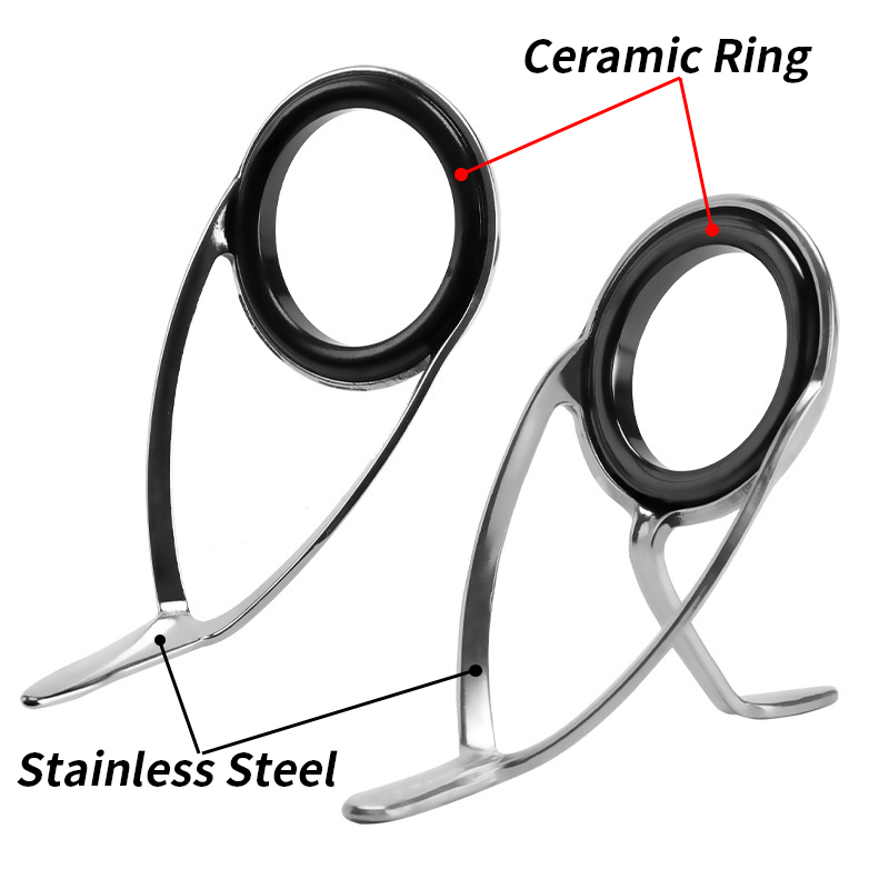 9Pcs Fishing Rod Guides Ring R - Fishing Equipment Rod 评论和价格