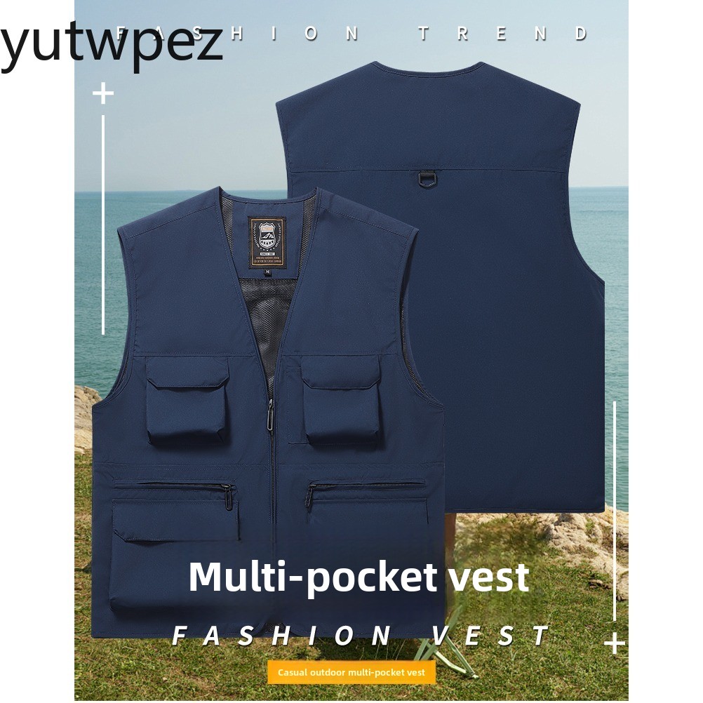 Men's Outdoor Hiking Sports Su - Fishing Vest Jacket 评论和价格